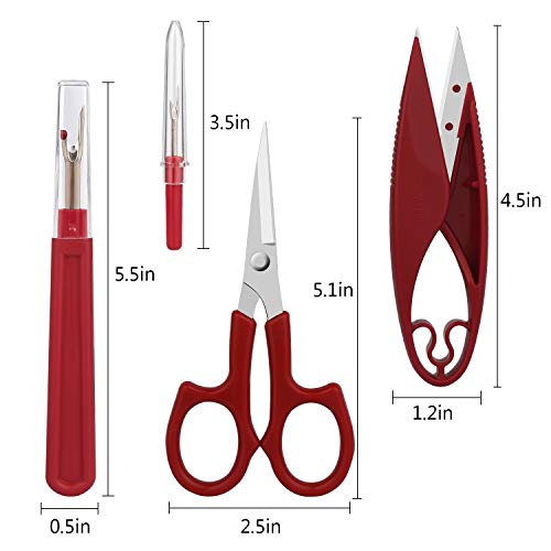 Sewing Seam Ripper Tool, Stitch Remover and Thread Cutter with 2Bi...