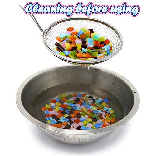 Colorful Mosaic Tiles - 480 Pieces Pack of Assorted Stained Glass ...