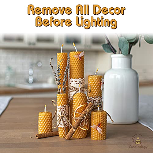 Candle Making Kit Beeswax - 22 Pcs ALL-INCLUSIVE DIY Candle Making...
