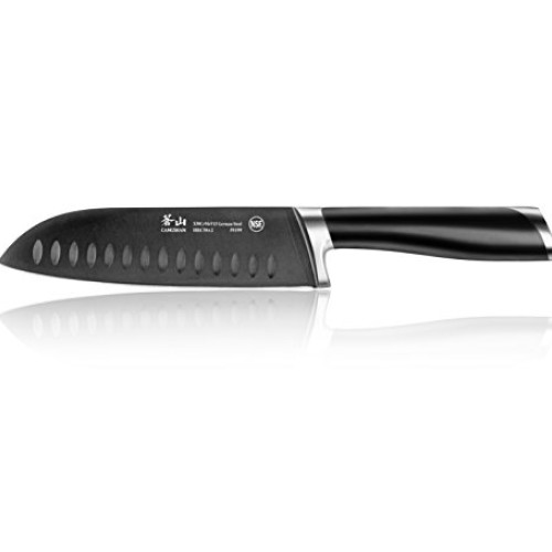Cangshan K Series 59199 German Steel Forged Santoku Knife, 7-Inch ...