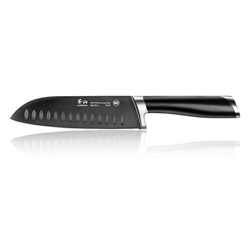 Cangshan K Series 59199 German Steel Forged Santoku Knife, 7-Inch ...