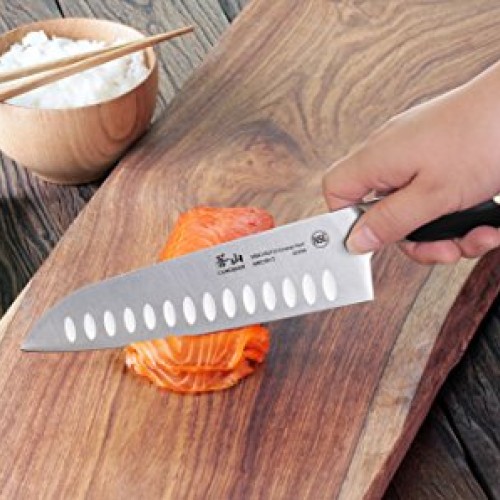 Cangshan Z Series 62496 German Steel Forged Santoku Knife, 7-Inch