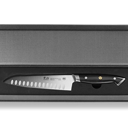 Cangshan Z Series 62496 German Steel Forged Santoku Knife, 7-Inch