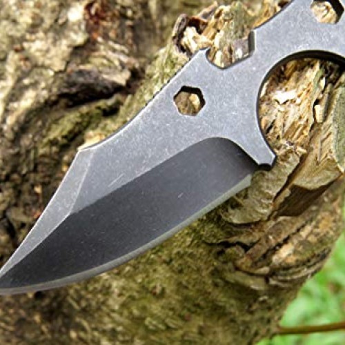 Canku C021 Fixed Blade Tactical Knives D2 Blade, Stainless Steel H...