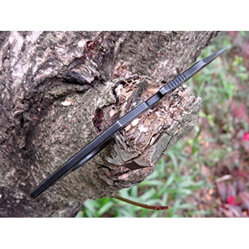 Canku C021 Fixed Blade Tactical Knives D2 Blade, Stainless Steel H...