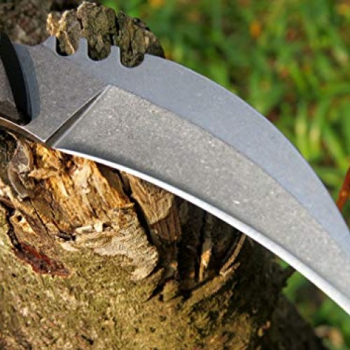 Canku C1690 Fixed Blade Knife D2 Steel G10 Handle 6.5 Inches Compa...