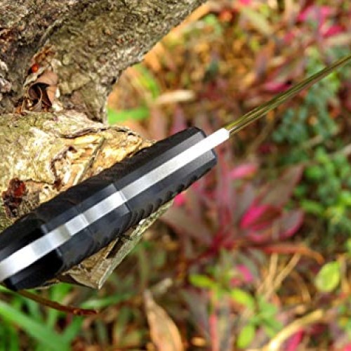 Canku C1690 Fixed Blade Knife D2 Steel G10 Handle 6.5 Inches Compa...