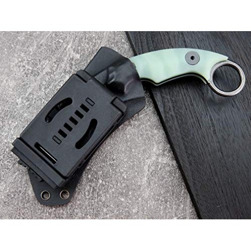 Canku C1691 Fixed Blade Knife D2 Steel G10 Handle 4 Inches,Outdoor...