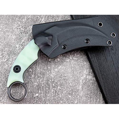 Canku C1691 Fixed Blade Knife D2 Steel G10 Handle 4 Inches,Outdoor...