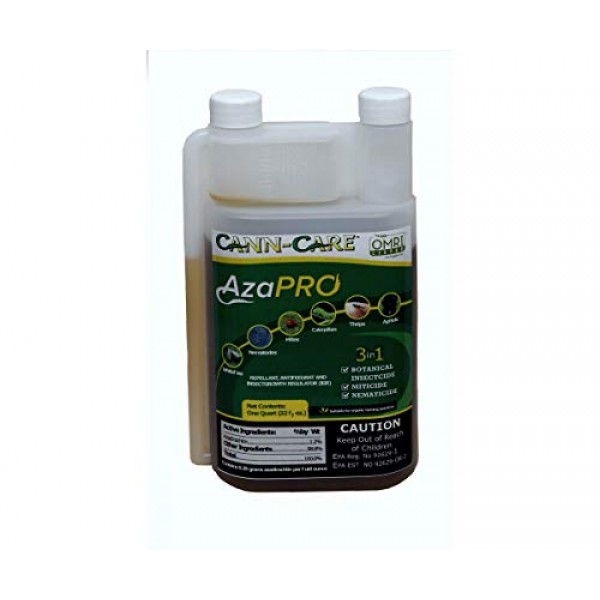 Cann-Care Azapro - 32 Ounces - Botanical Insecticide - Pest Manage...