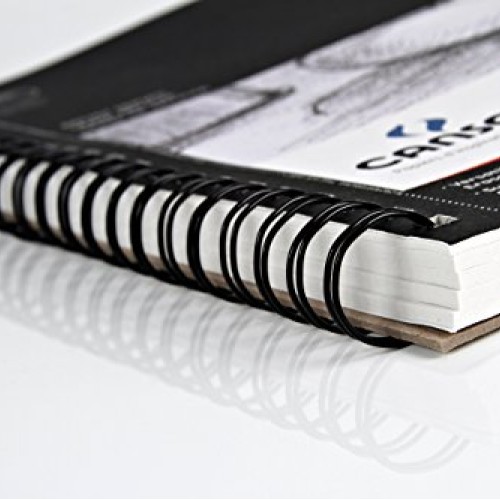 Canson Universal Sketch Pad, Side Wire Bound, 9 x 12, White