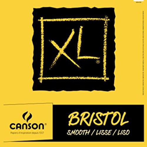 Canson XL Series Bristol Pad, Heavyweight Paper for Ink, Marker or...