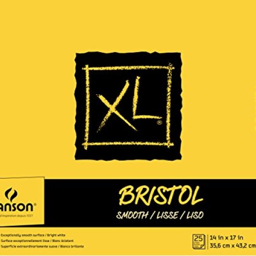 Canson XL Series Bristol Pad, Heavyweight Paper for Ink, Marker or...