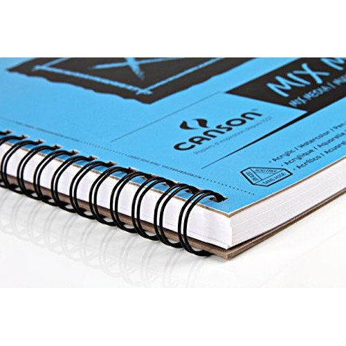 Canson XL Series Mix Paper Pad, Heavyweight, Fine Texture, Heavy S...