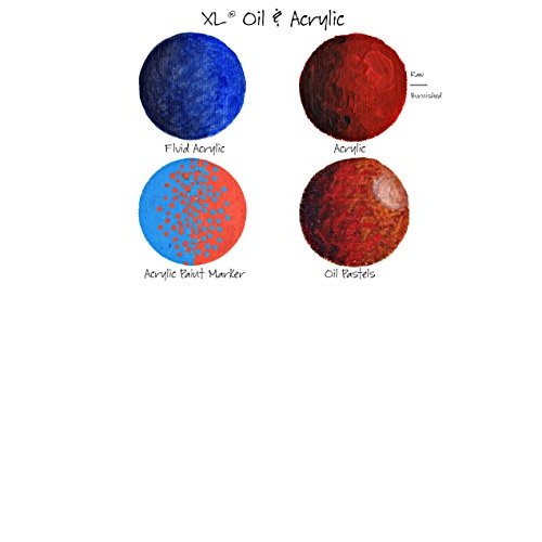 Canson XL Series Oil and Acrylic Paper Pad, Bleed Proof Canvas Lik...