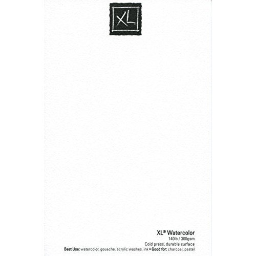 Canson XL Series Watercolor Textured Paper Pad for Paint, Pencil, ...