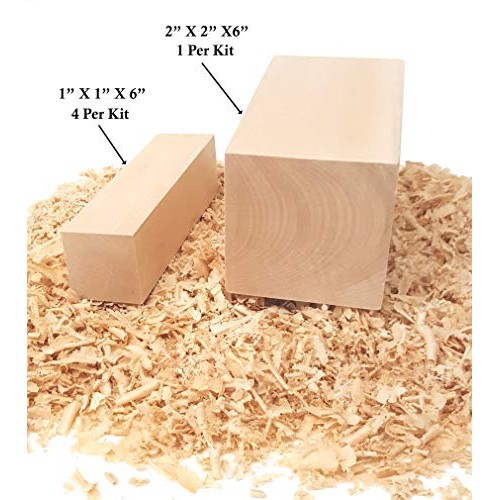 Best Value Basswood Beginners KIT. 1/3 More Wood Than Other Kits! ...