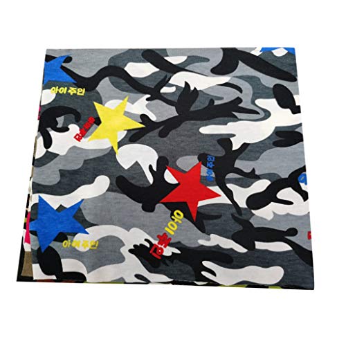 Caopixxzful 14pcs 10 x 10 DIY Fabic Colorful Camouflage Quilting...