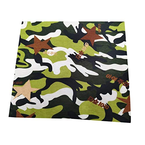 Caopixxzful 14pcs 10 x 10 DIY Fabic Colorful Camouflage Quilting...