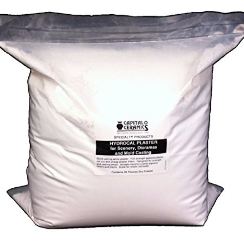 Hydrocal Plaster for Scenery, Dioramas, Dentistry and Mold Casting...