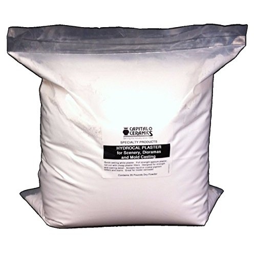Hydrocal Plaster for Scenery, Dioramas, Dentistry and Mold Casting...