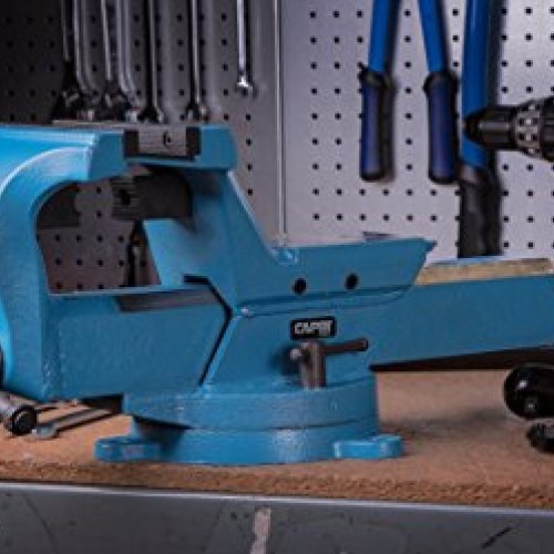 Capri Tools 10515 Ultimate Grip Forged Steel Bench Vise, 4