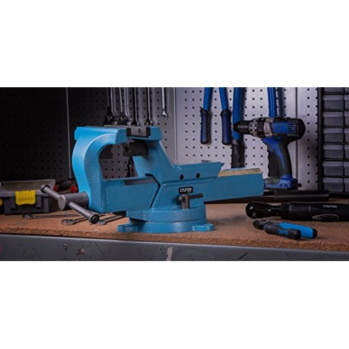 Capri Tools 10515 Ultimate Grip Forged Steel Bench Vise, 4