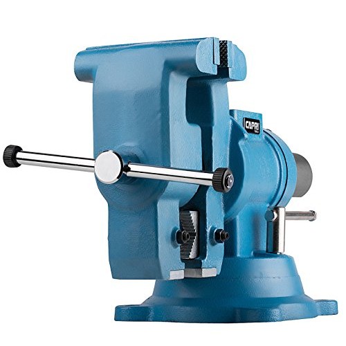 Capri Tools 10519 Rotating Base and Head Bench Vise, 6