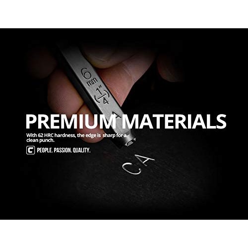 Capri Tools Professional 1/8 in. Letter and Number Stamp Set, 36-P...
