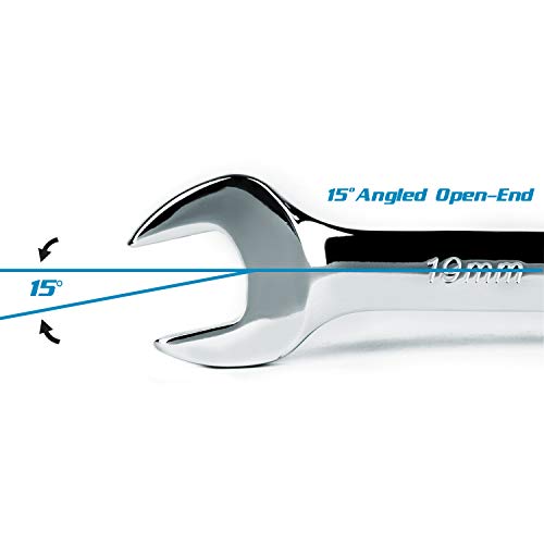 Capri Tools SmartKrome 3/4-inch Combination Wrench, 12 Point, SAE