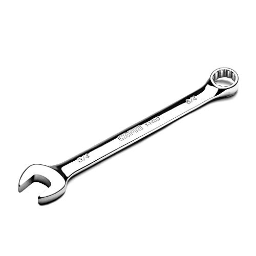 Capri Tools SmartKrome 3/4-inch Combination Wrench, 12 Point, SAE