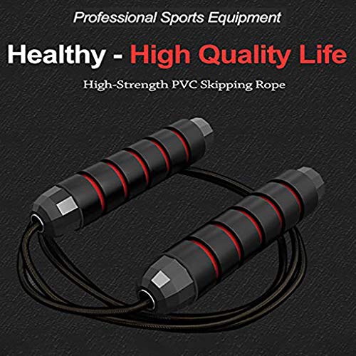 2pcs Skipping Rope Tangle-Free Ball Bearings Rapid Speed Jump Rope...