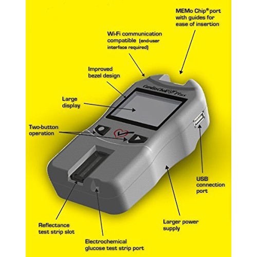 CardioChek Plus Lab-Quality Blood Analyzer and Monitor - Cholester...