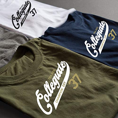 CAREGY Heat Transfer Vinyl for T-Shirts 12in.x10in. 36 Sheets-Iro...