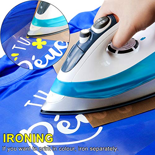 CAREGY Heat Transfer Vinyl HTV Bundle 12x10 - 43 Pack Includes 3...
