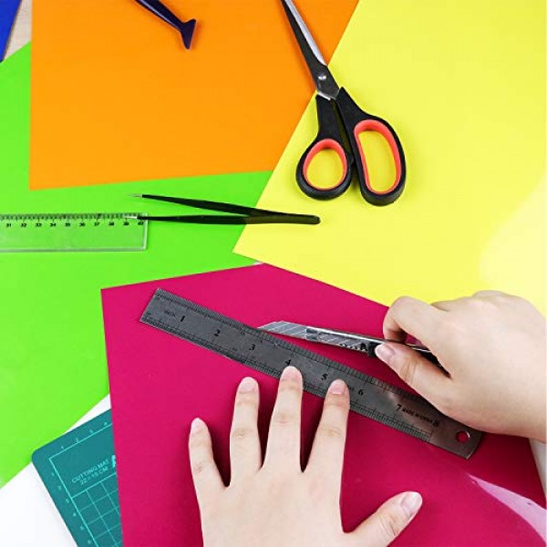 CAREGY HTV Heat Transfer Vinyl Bundle: 32 Pack Assorted Colors 12...
