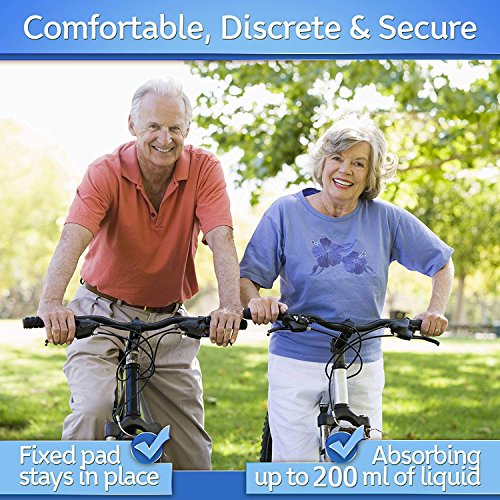 Mens Urinary Incontinence Briefs 3-Packs Mens Incontinence Underw...