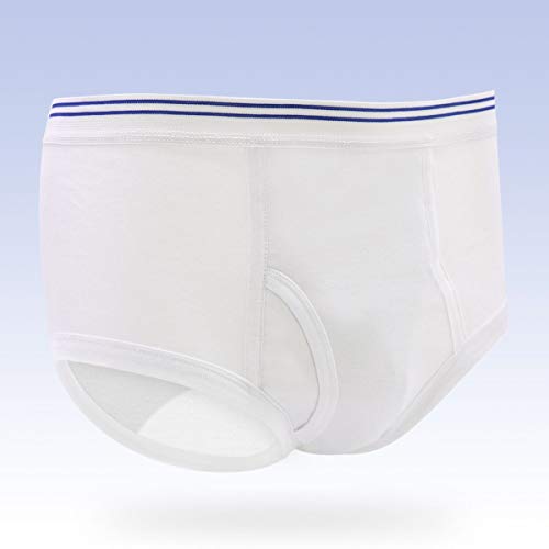 Mens Urinary Incontinence Briefs 3-Packs Mens Incontinence Underw...