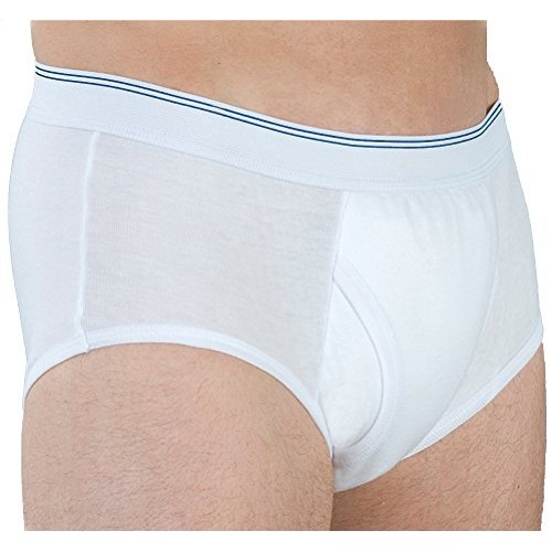 Mens Urinary Incontinence Briefs 3-Packs Mens Incontinence Underw...
