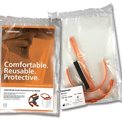 CARESTREAM Shield - Made in USA Durable Face Shield Protection, Li...
