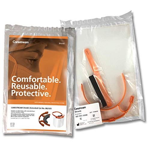 CARESTREAM Shield - Made in USA Durable Face Shield Protection, Li...