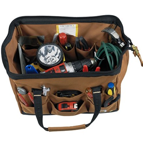 Carhartt Legacy Tool Bag 14-Inch, Carhartt Brown