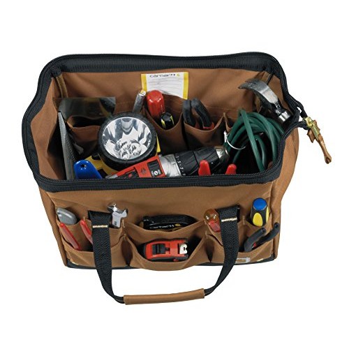 Carhartt Legacy Tool Bag 14-Inch, Carhartt Brown