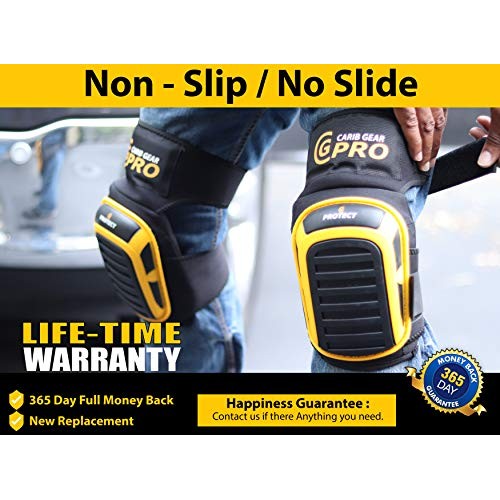 Knee Pads For Work-Heavy Duty Pad Design For Construction Tiling G...