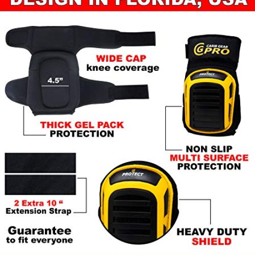 Knee Pads For Work-Heavy Duty Pad Design For Construction Tiling G...