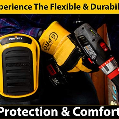 Knee Pads For Work-Heavy Duty Pad Design For Construction Tiling G...