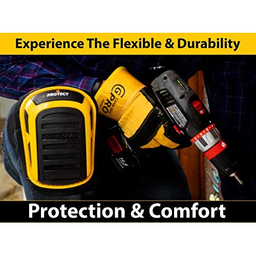 Knee Pads For Work-Heavy Duty Pad Design For Construction Tiling G...