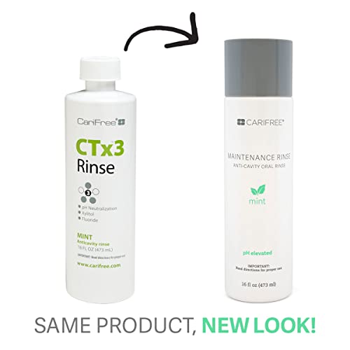 CariFree Maintenance Rinse Mint: Fluoride Mouthwash | Dentist Re...