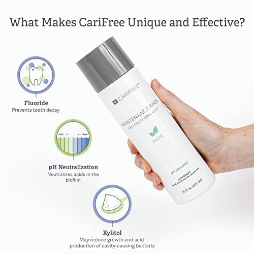 CariFree Maintenance Rinse Mint: Fluoride Mouthwash | Dentist Re...