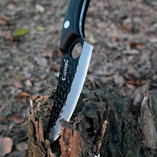 CARIMEE Handmade Boning Knife 6 Butcher Knife Meat Cleaver, Fish...